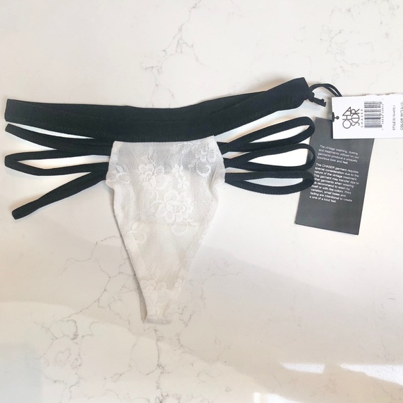 CHASER CHA SOR Strappy Lace Panties Undies - Picture 2 of 5